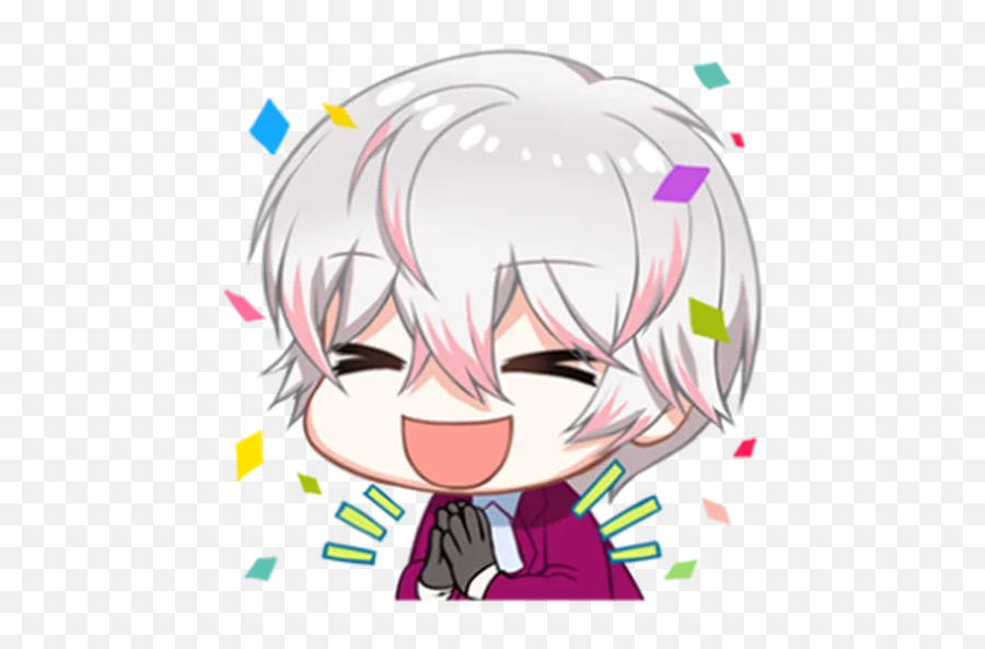 Ray Sticker Pack - Stickers Cloud Mystic Messenger Ray Emotes Emoji,Yoosung Gif Emoticon