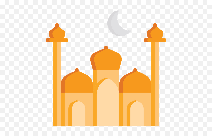 Free Mosque Flat Icon - Available In Svg Png Eps Ai Religion Emoji,Masjid Emoji