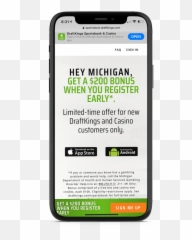 Draftkings Michigan Sportsbook Promo - Smartphone Emoji,Sportsbook Emoticons List