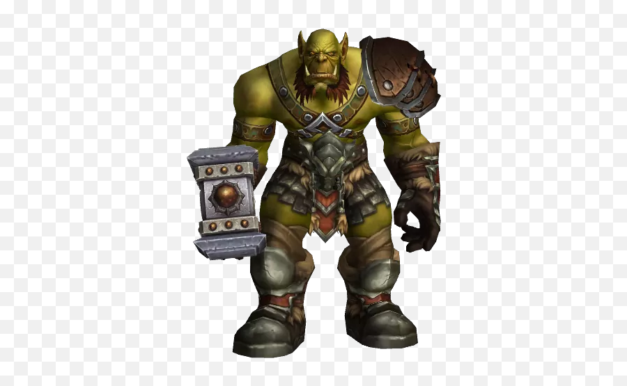Orgrim Doomhammer - Outfit World Of Warcraft Emoji,Type Emoticons Gachi