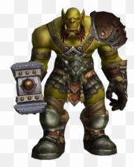 Orgrim Doomhammer - Outfit World Of Warcraft Emoji,Type Emoticons Gachi