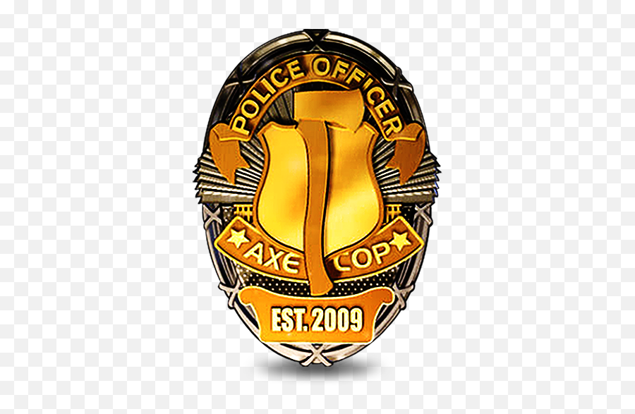 Badge Icon Axe Cop Iconset Michael Beach Emoji,Cop Emojis Faces