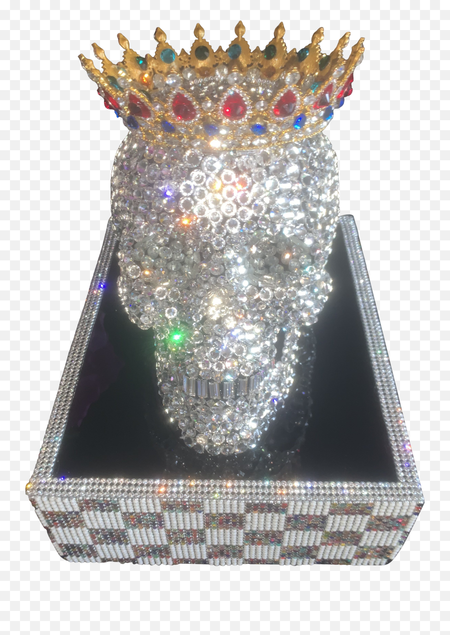 Prince Philip - Duke Of Edinburgh Contemporary Swarovski Crystal Mixedmedia Sculpture Emoji,Sculpture Activity - Showing Emotion