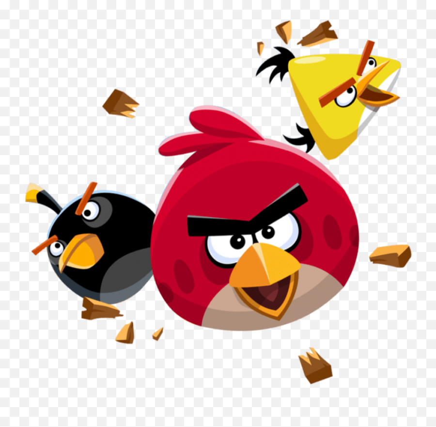 Download Angry Birds Flying Transparent Png - Angry Birds Emoji,Fly Emoji Transparent Background