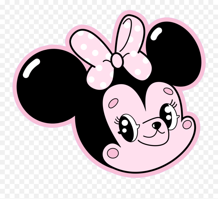 Minnie Mouse Wink Sticker By Stephanie Dulieu For Ios - Minnie Mouse Winking Face Emoji,Minnie Emoji