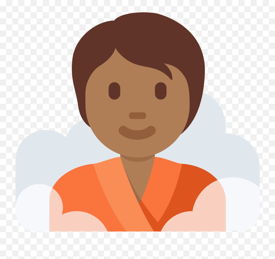 Person In Steamy Room Emoji Clipart Free Download,Obsidian Buddha Emoji