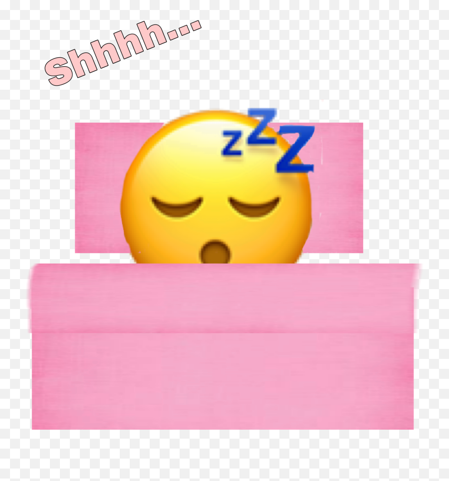 Sleep Shhh Zzzzz Bed Sticker - Happy Emoji,Bed Emoticon