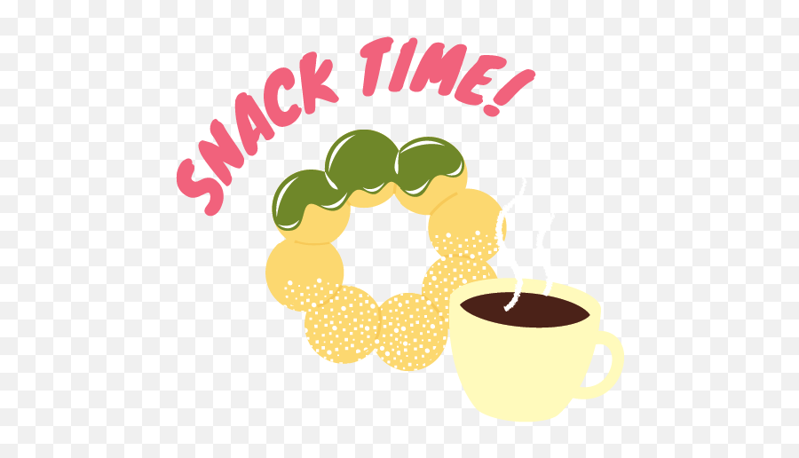 Mister Donut Sticker Pack - Mug Emoji,Donut Emojis