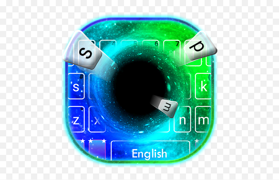 Black Hole Keyboard Theme - Dot Emoji,Blackhole Emoji