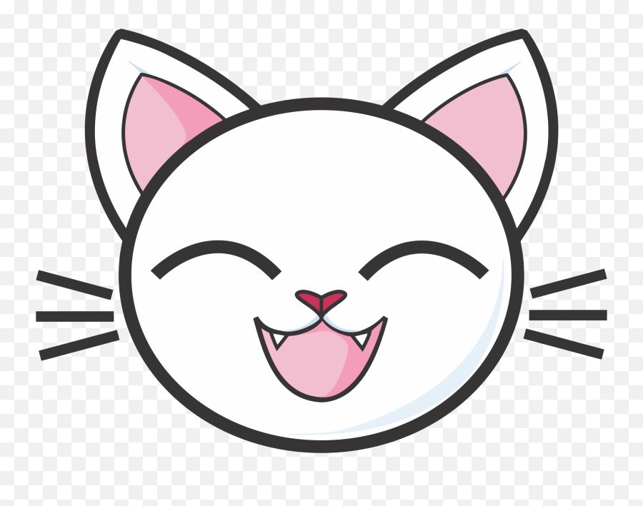 Emotionline Arthead Png Clipart - Royalty Free Svg Png Cute Cat Faces Clipart Emoji,Kitty Face Emoji