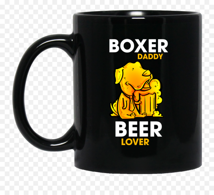 Boxer Daddy Beer Lover Mugs U2013 Best Funny Store - Met You I Liked You I Love You Mug Emoji,Beer Emoticon?
