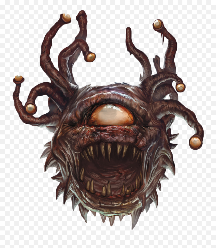 Deep Dive - The Beholder U2014 Dump Stat Adventures Dnd 5e Beholder Emoji,Emotion Draining Monster