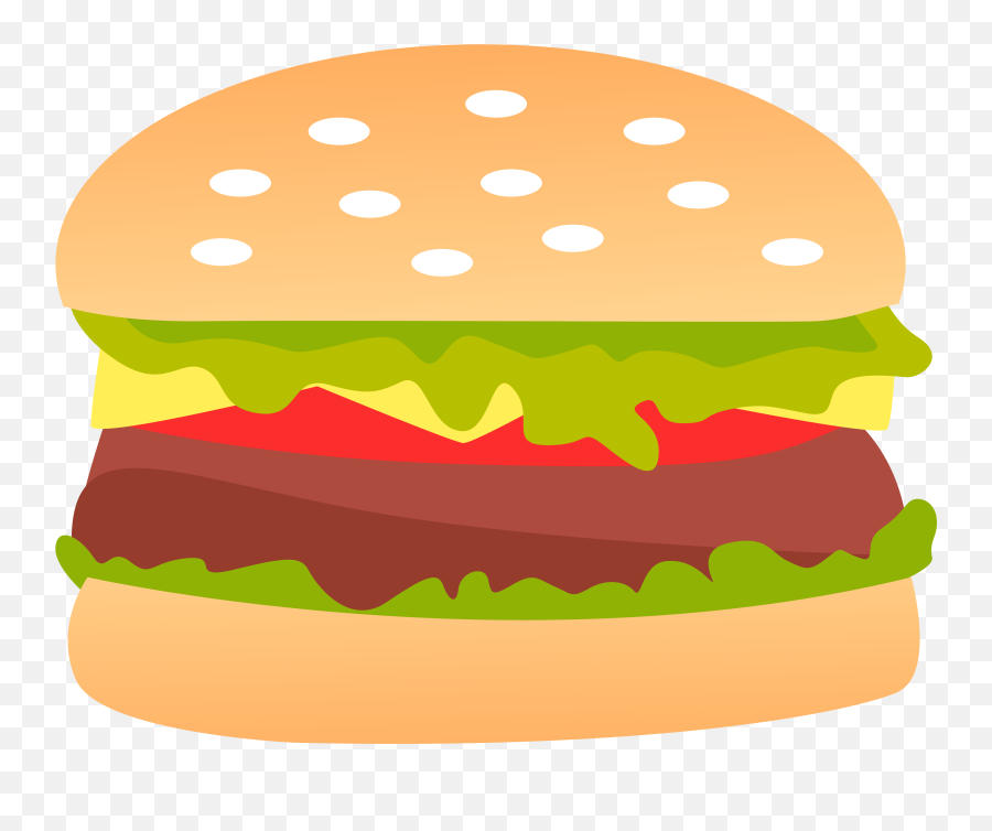 Burger Vector With Transparent Background - Cheeseburger Transparent Background Cartoon Burger Emoji,Basketball Emoji Wallpaper
