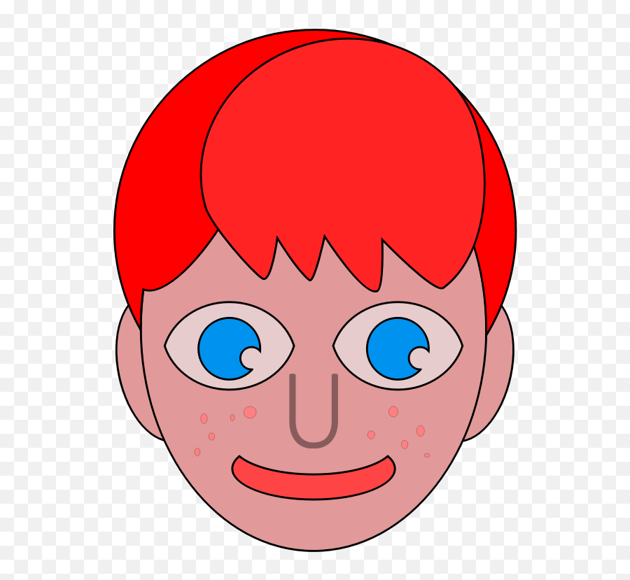 Openclipart - Eye Emoji,Red Head Emoticon