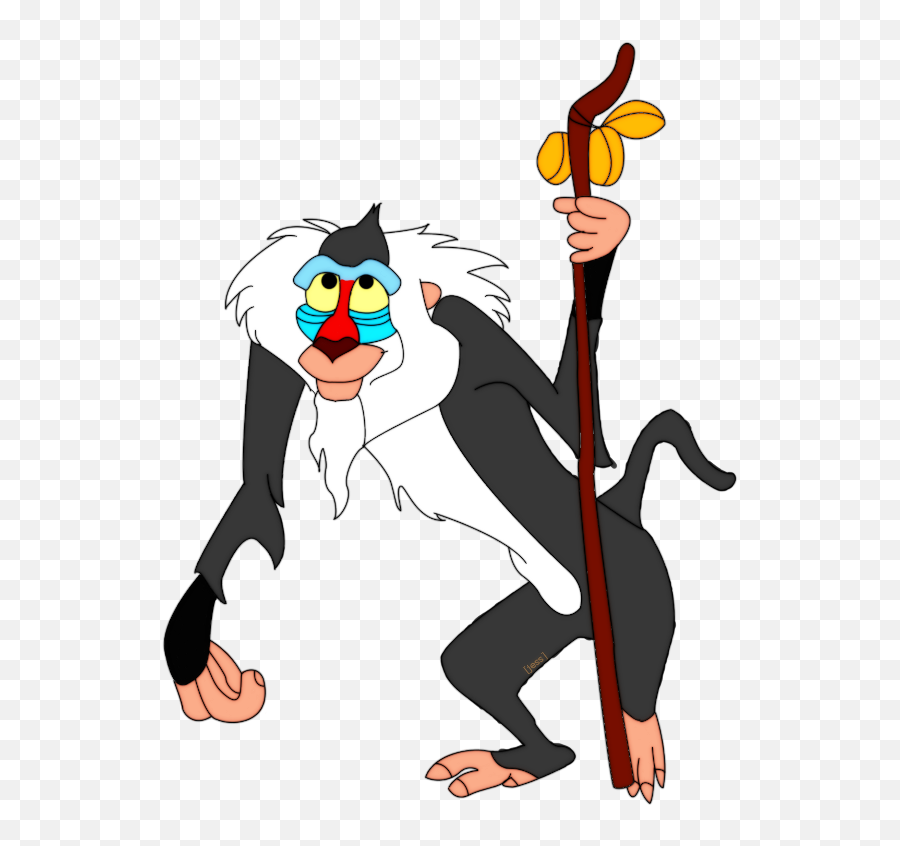 Lion King Characters Rafiki Png Image - Simba Clipart Lion King Characters Emoji,Lion King Rafiki Emotion