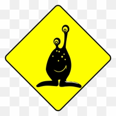 Alien Humor Road Sign Roadsign Png Picpng - Extraterrestre Panneau Emoji,Dark Humor Emojis
