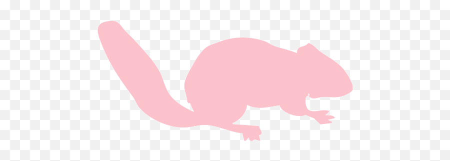 Pink Chipmunk Icon - Animal Figure Emoji,Chipmunk Facebook Emoticon