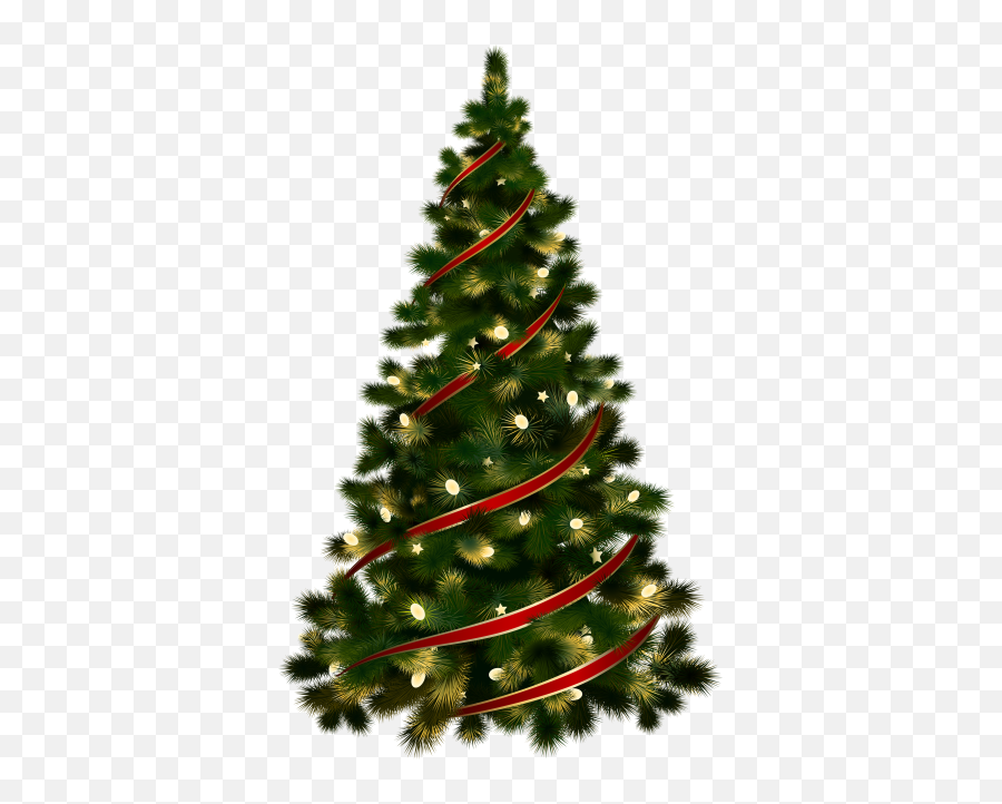Large Transparent Christmas Tree With - Animated Transparent Christmas Tree Emoji,Christmas Tree Emoji