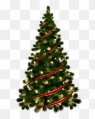 Large Transparent Christmas Tree With - Animated Transparent Christmas Tree Emoji,Christmas Tree Emoji