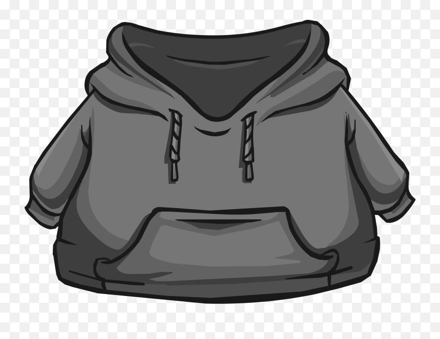 Grey Hoodie Club Penguin Wiki Fandom - Hooded Emoji,Grey Emojis