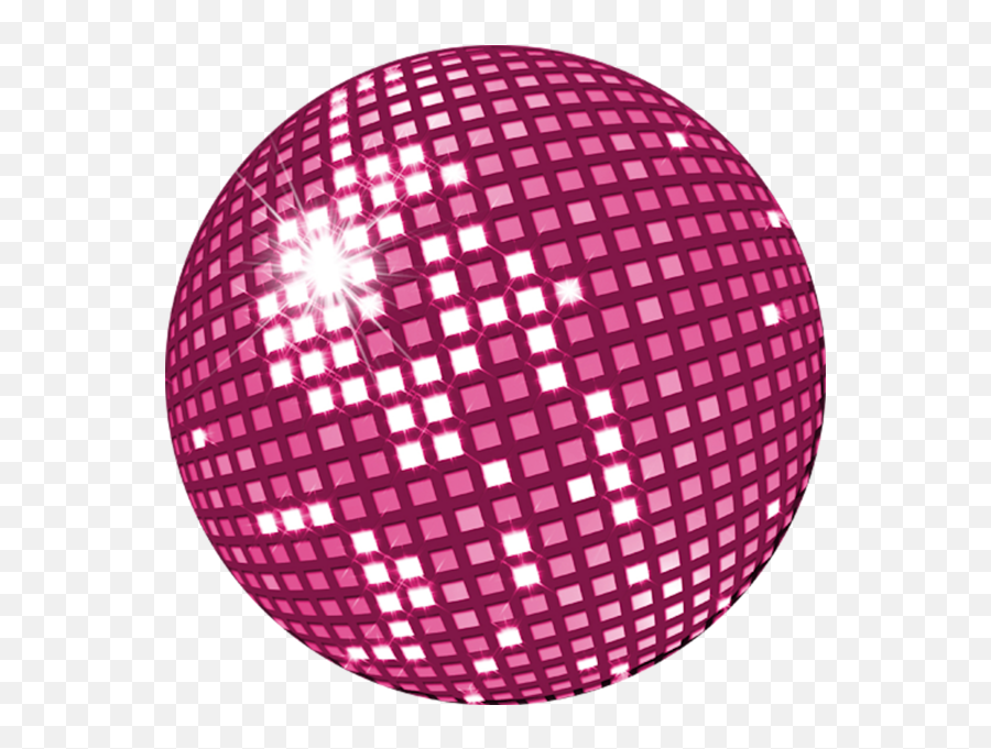 Pink Disco Ball - Rat A Tat Disco Emoji,Disco Ball Emoji S5