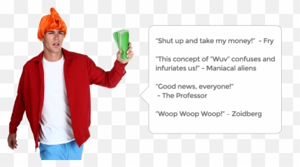 Futurama Costumes - Halloweencostumescom Emoji,Futurama Zapp Emotions