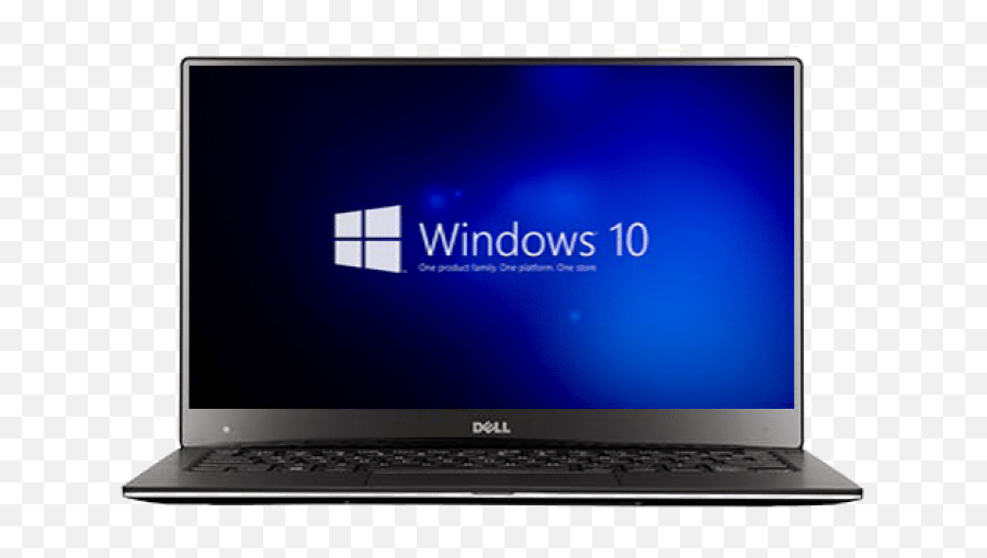 Dell Laptop Png Transparent Image - Dell Laptop Png Transparent Emoji,How To Type Emojis On Dell Computer