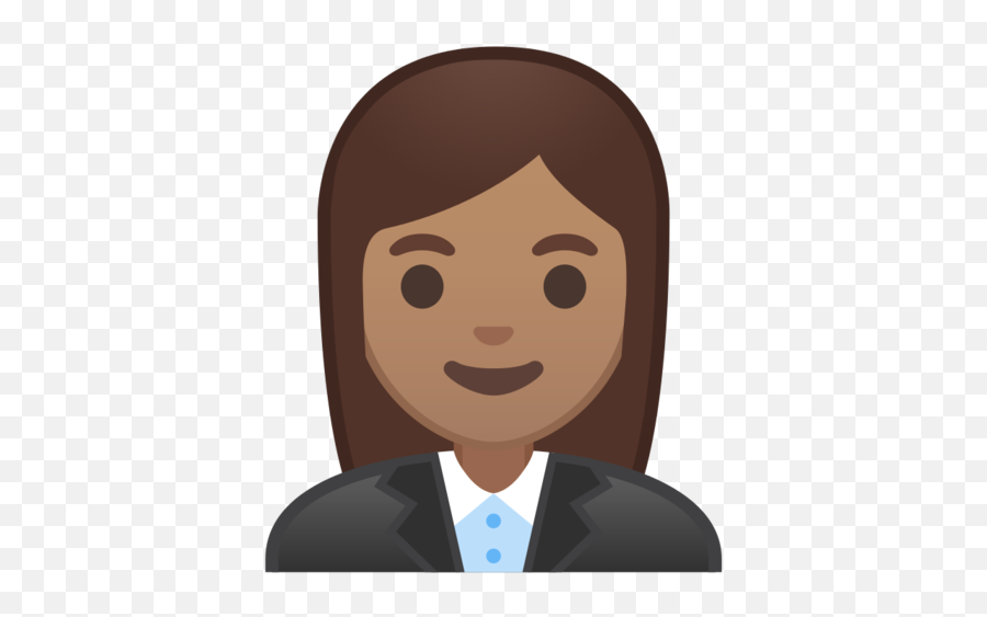 Medium Skin Tone Emoji - Black Woman Office Worker Emoji,Emoji Oficinista