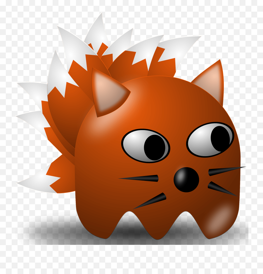 Kyubi 9 Tails Clipart - Fox Clker Clip Emoji,Kyubi Emoticons