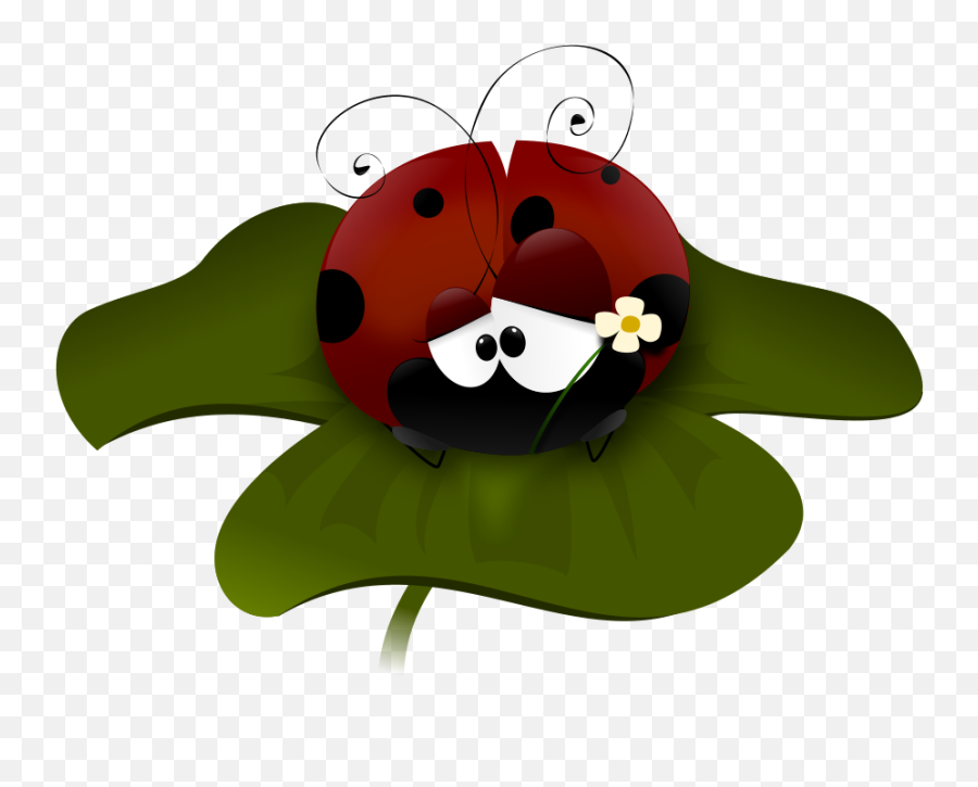 Similar Clip Art - Rana Con La Boca Abierta Png Download Ladybug On A Clover Emoji,Emojis Con Manos Abiertas