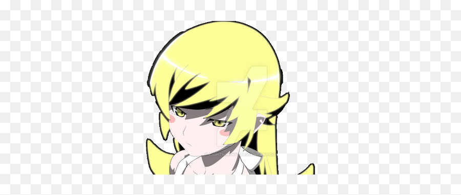 Sticker De Mashiro - Chan Sur Kikoojap Kj Manga Anime Shinobu Emoji,Shinobu Emoticon