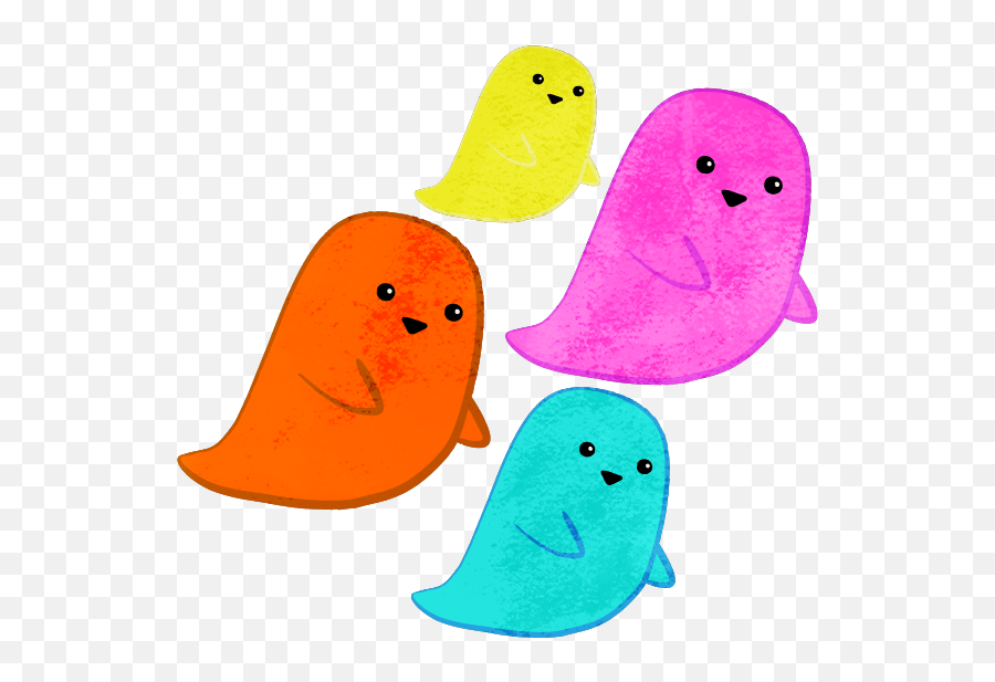 Ghost And Girl Surprised Together - Cute2u A Free Cute Happy Emoji,Ghost Emoji Costume