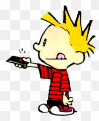 Download Hd The Calvin And Hobbes Theory Calvins Fight Club Emoji,Calvin And Hobbes No Emotion