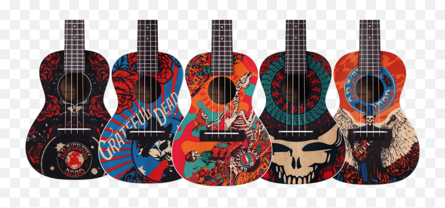 Grateful Dead Ukuleles Alvarez Guitars Emoji,Grateful Dead Steal Your Face Emoticon