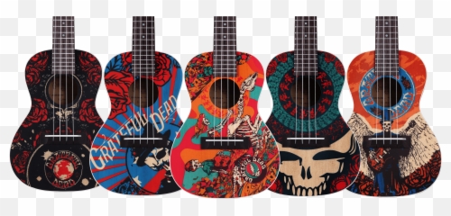Grateful Dead Ukuleles Alvarez Guitars Emoji,Grateful Dead Steal Your Face Emoticon