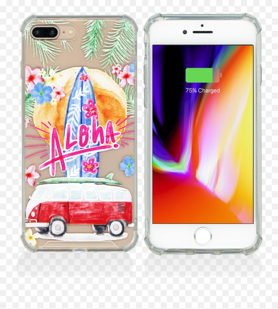 Iphone 7 Plus8 Plus Mm Opal Art Series Aloha - World Cellular Emoji,Is Emoji Update On Iphone 5s