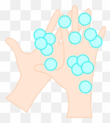 Hands With Soap Bubbles Clipart Free Download Transparent - Hands Cartoon Washing Png Emoji,Soap Bubble Emoji