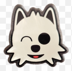 Acrylic Munjo Pin Emoji,:husk: Emoji
