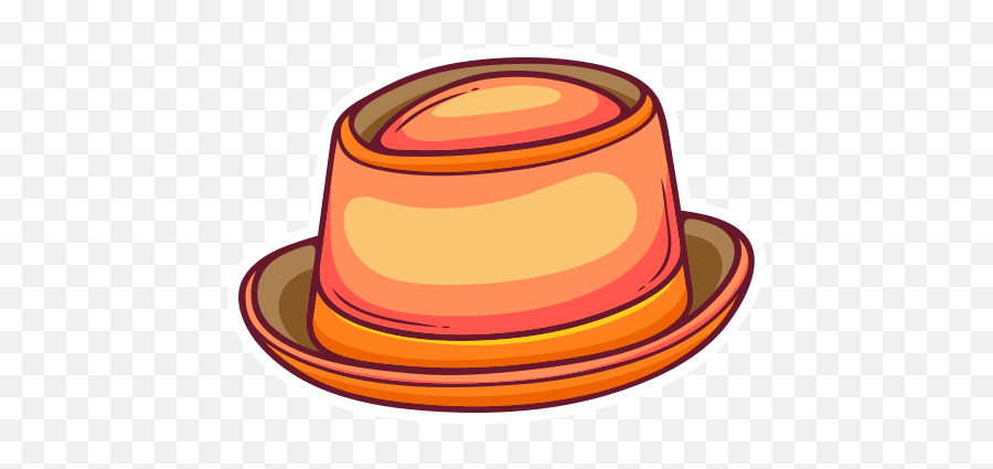 Hat Stickers - Free Fashion Stickers Emoji,Sombrero Emoji Copy