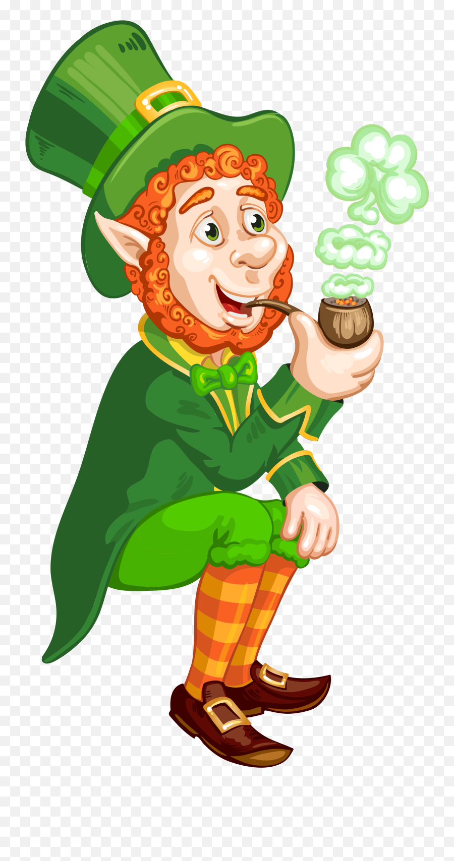 St Patrick Day Transparent Leprechaun - Clip Art St Patricks Day Emoji,St Patrick's Day Emoji