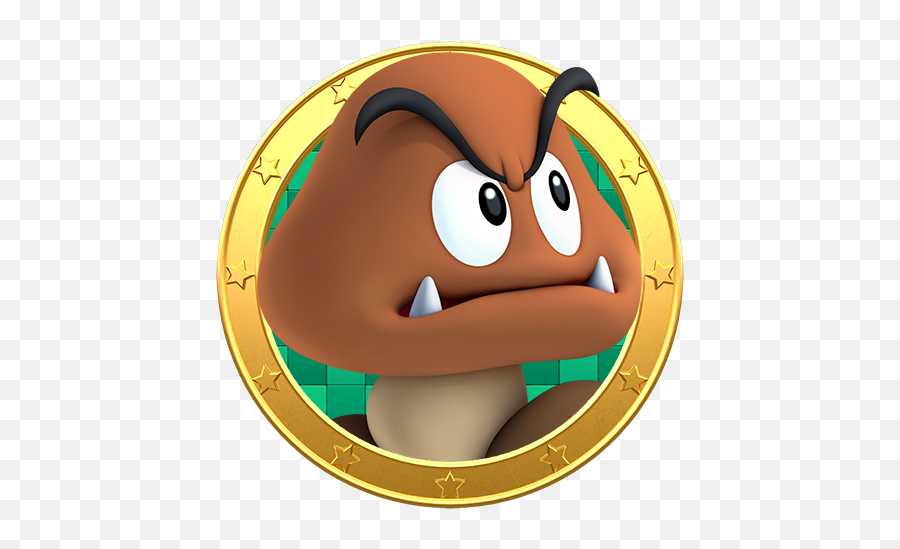 Goomba - Mario Party Legacy Goomba Emoji,Mario Emoticon