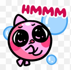Baloo Boola The Fish - Dot Emoji,Hmph Emoticon