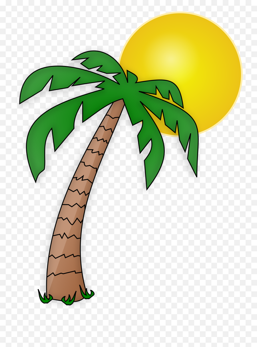 Palm Tree Clip Art Printable Free - Palm Tree Clip Art Emoji,Palm Tree Emoji