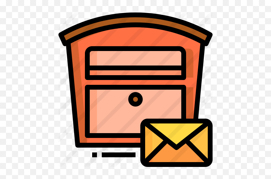 Mail Box - Correo Rojo Emoji,Mailbox Postman Emoji
