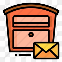 Mail Box - Correo Rojo Emoji,Mailbox Postman Emoji