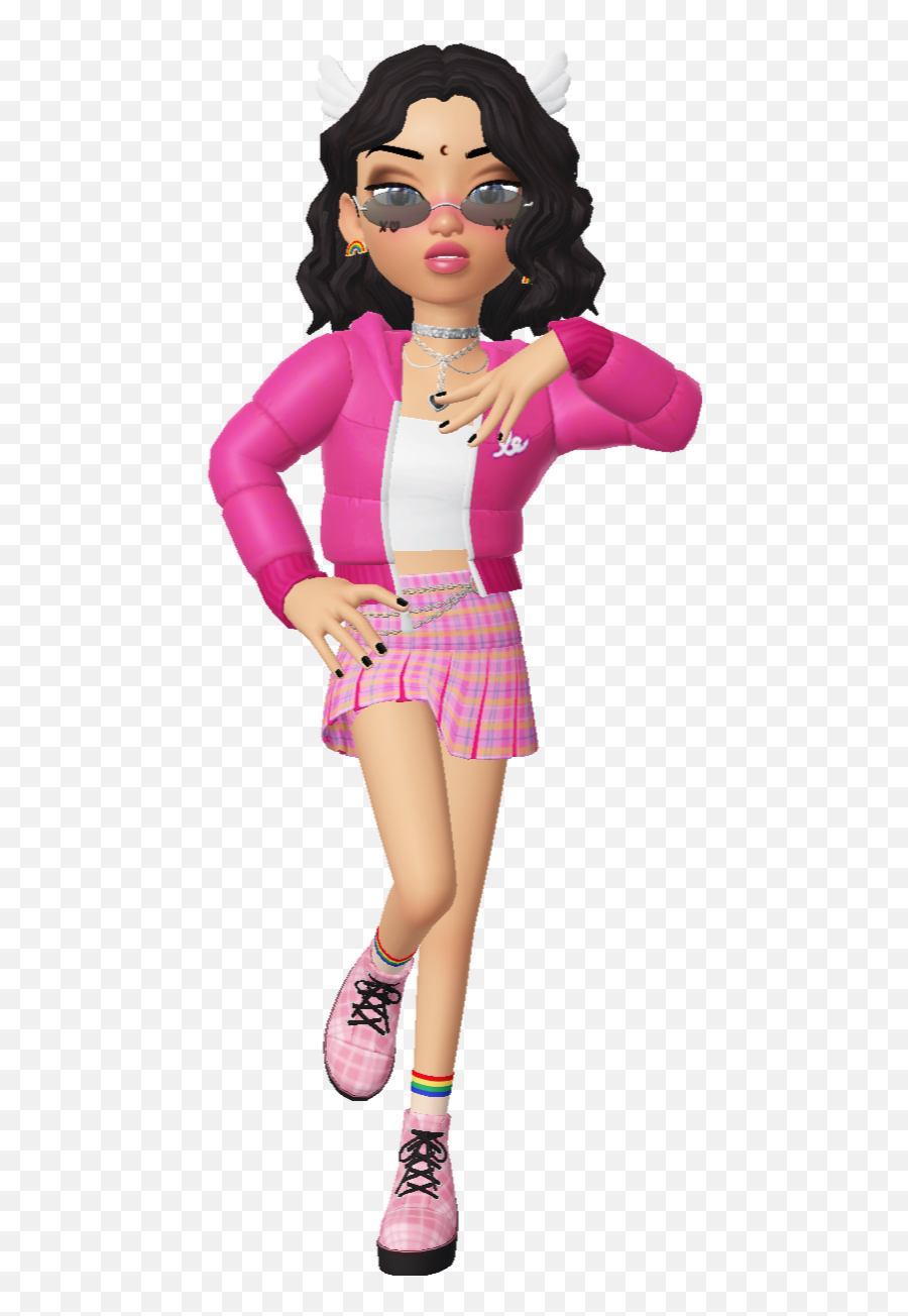 Zepeto Pink Outfits Sticker By Its - Justme For Women Emoji,Where To Get Emoji Outfits