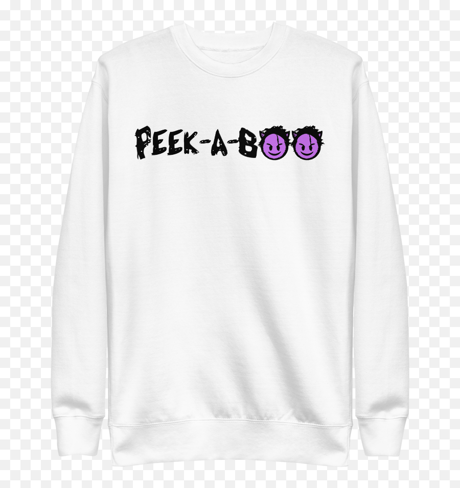 Unisex Fleece Pullover - Long Sleeve Emoji,Emoji Crewneck Sweater