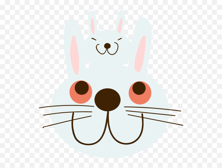 Free Online Rabbits Emojis Expressions - Happy,Mothers Day Emojis