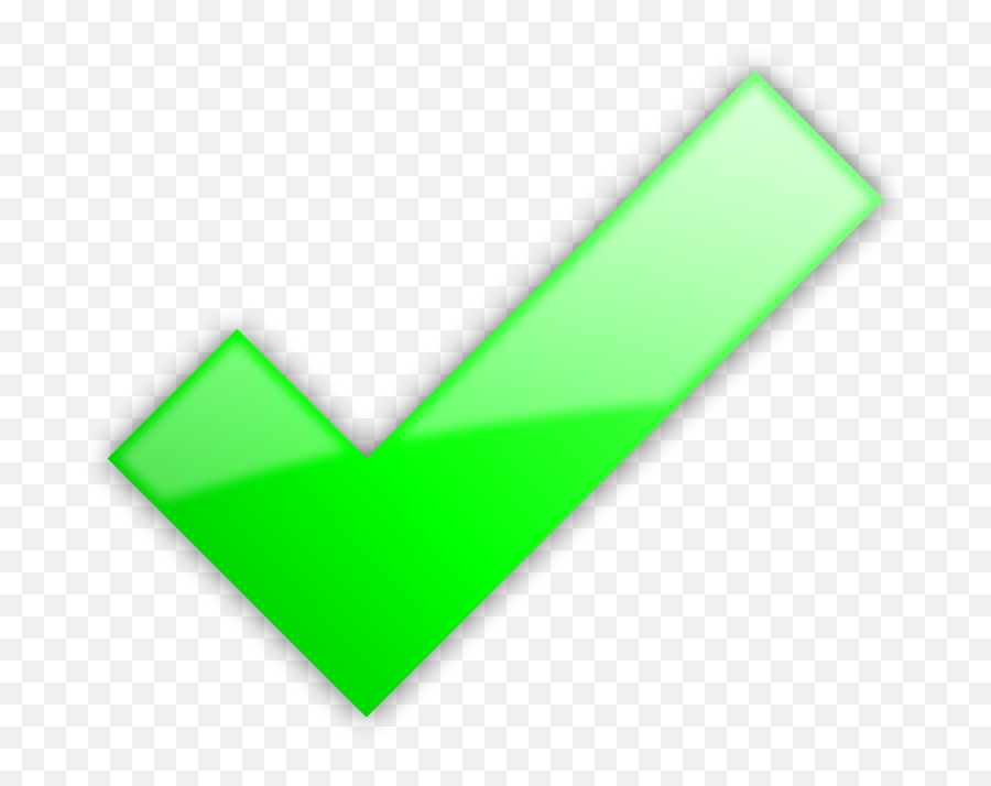 Free Clip Art Check Mark Clipart - Big Green Check Mark Emoji,Green Check Mark Emoji