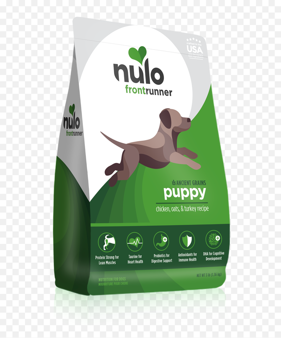 Nulo Frontrunner Dry Food For Puppies Chicken U0026 Turkey - Nulo Frontrunner Dog Food Emoji,Dog Emotion 50% Up